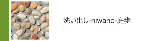洗い出し-niwaho-庭歩
